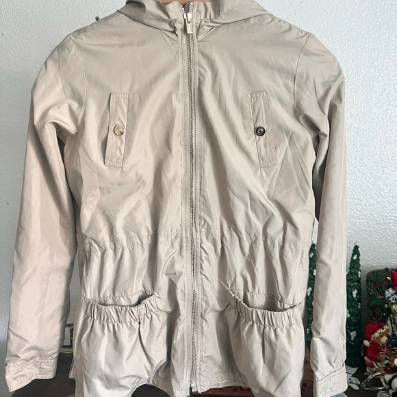 CHLOE Womans Beige Hooded Jacket - Picture 1 of 8